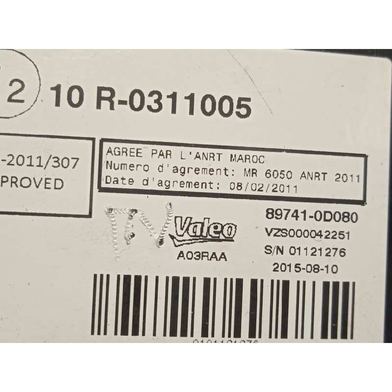 Recambio de modulo electronico para toyota yaris 1.3 16v cat referencia OEM IAM 897410D080  