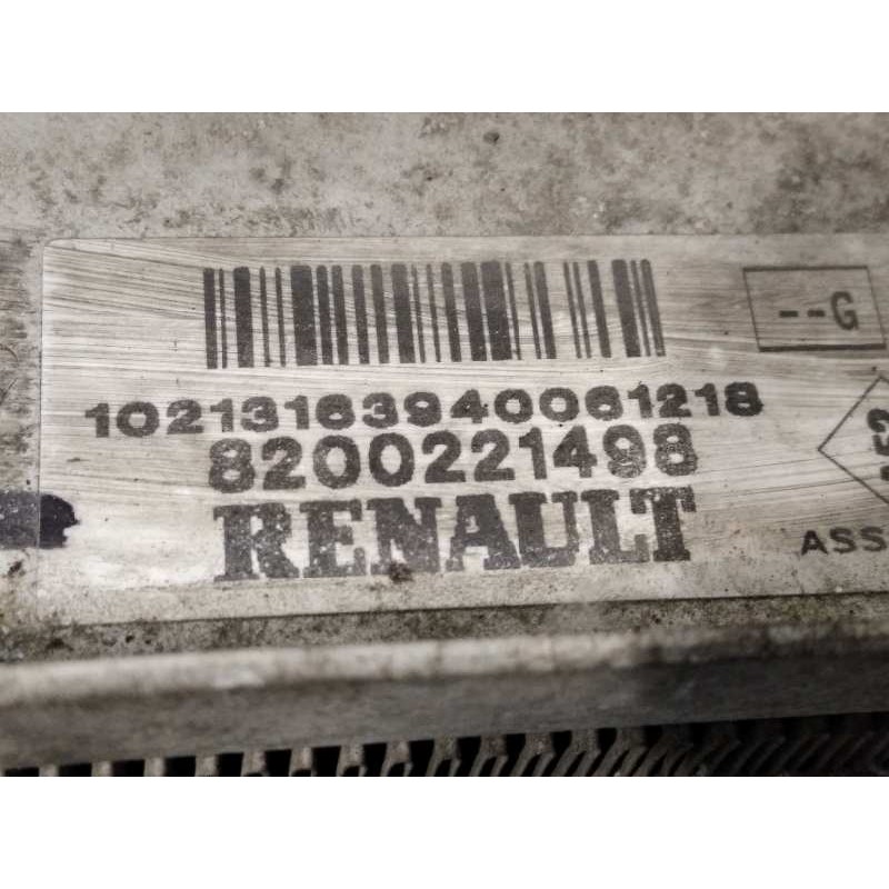 Recambio de radiador agua para renault clio iii dynamique referencia OEM IAM 8200221498  
