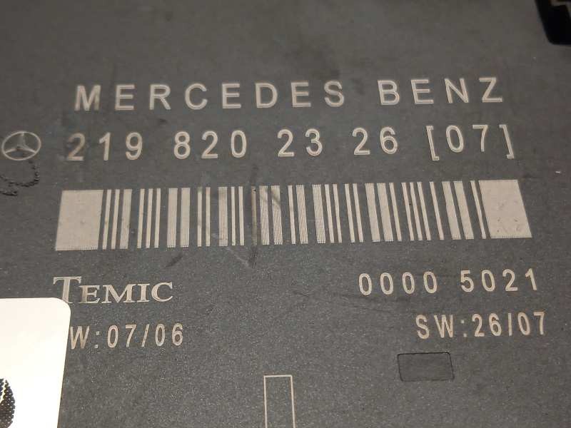 Recambio de centralita confort para mercedes-benz clase cls (w219) 320 cdi (219.322) referencia OEM IAM 2198202326  
