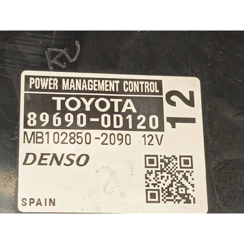 Recambio de modulo electronico para toyota yaris 1.3 16v cat referencia OEM IAM 896900D120  MB028502090