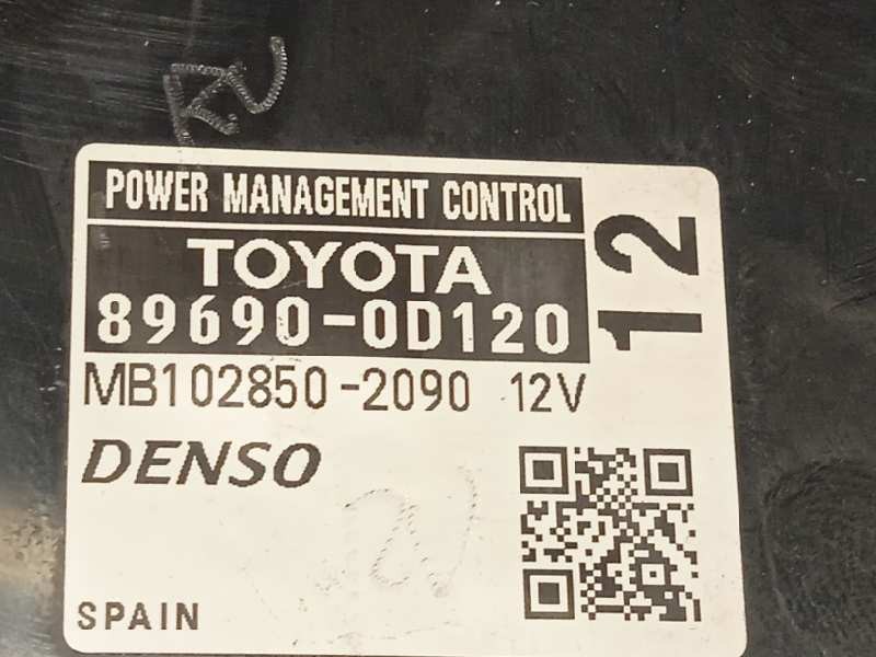 Recambio de modulo electronico para toyota yaris 1.3 16v cat referencia OEM IAM 896900D120  MB028502090