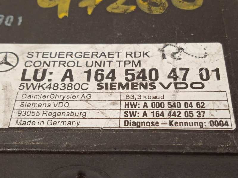 Recambio de modulo electronico para mercedes-benz clase cls (w219) 320 cdi (219.322) referencia OEM IAM A1645404701  