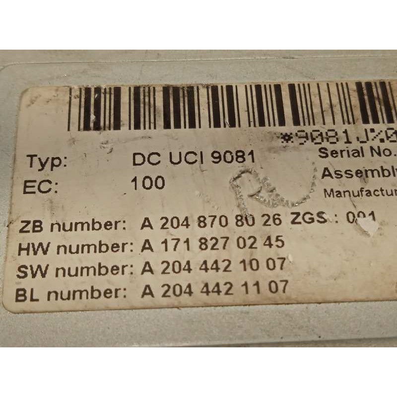 Recambio de modulo electronico para mercedes-benz clase cls (w219) 320 cdi (219.322) referencia OEM IAM A2048708026  A1718270245