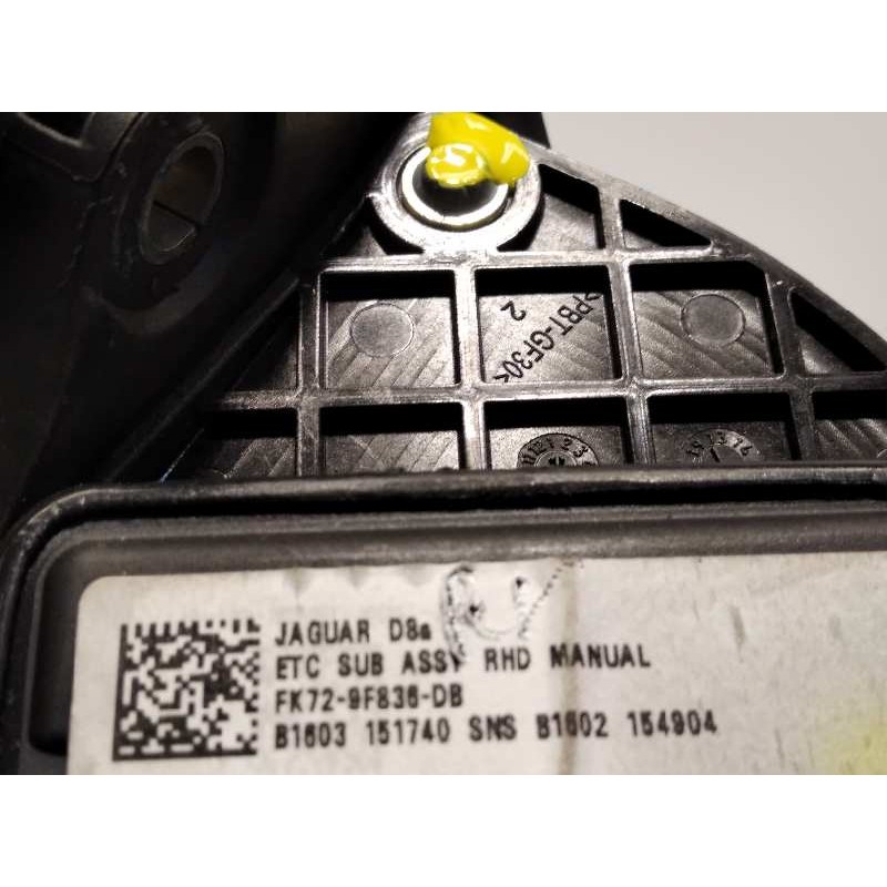 Recambio de potenciometro pedal para land rover range rover evoque evoque referencia OEM IAM FK729F836FD  