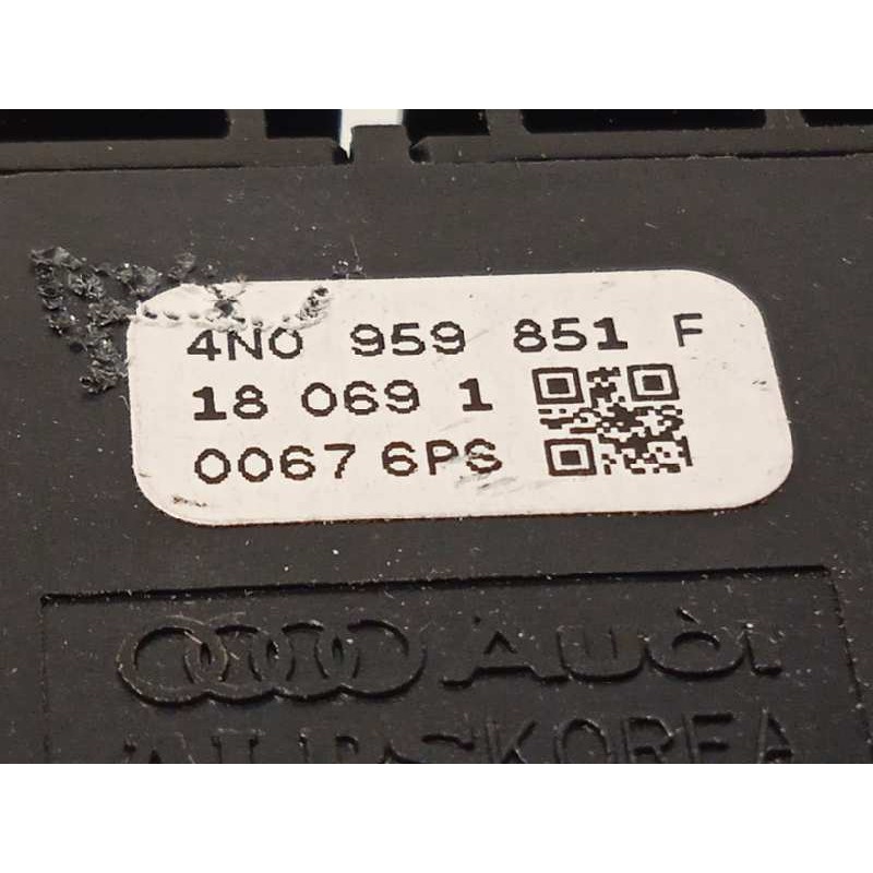 Recambio de mando elevalunas delantero izquierdo para audi a8 (4n2/4n8) 50 tdi quattro referencia OEM IAM 4N0959851F  