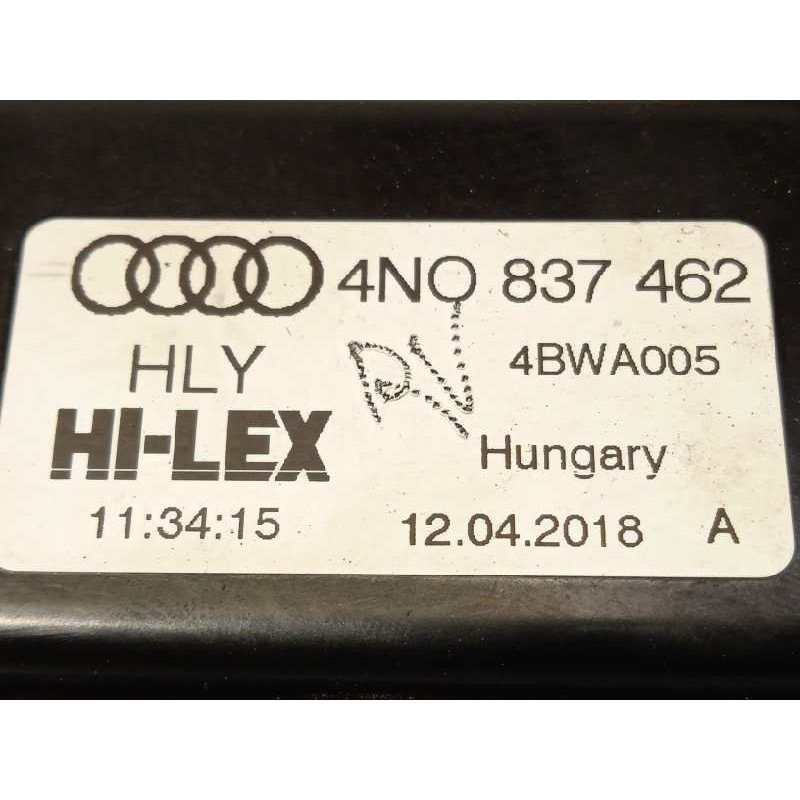 Recambio de elevalunas delantero derecho para audi a8 (4n2/4n8) 50 tdi quattro referencia OEM IAM 4N0837462  4K0959801
