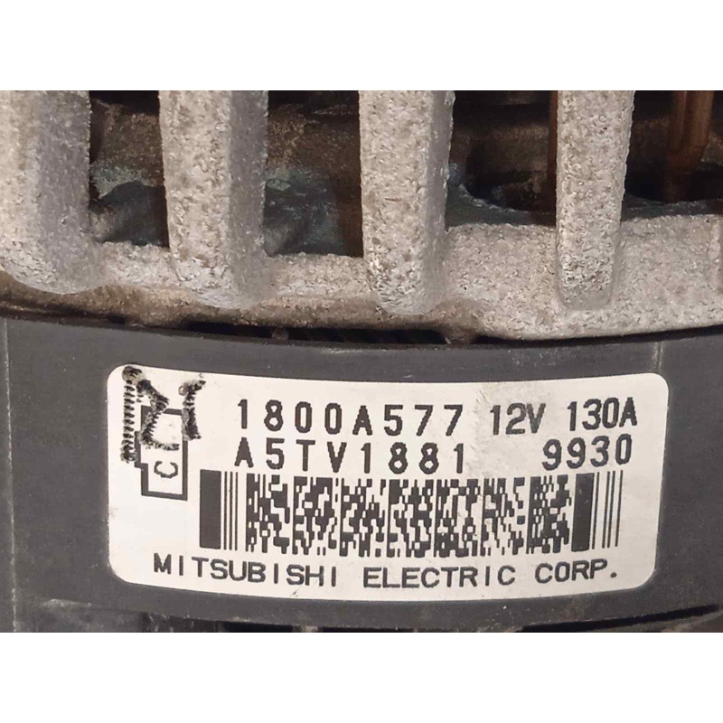 Recambio de alternador para mitsubishi eclipse cross motion 2wd referencia OEM IAM 1800A577  A5TV1881