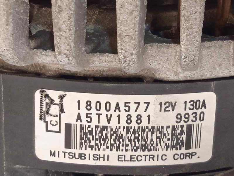 Recambio de alternador para mitsubishi eclipse cross motion 2wd referencia OEM IAM 1800A577  A5TV1881
