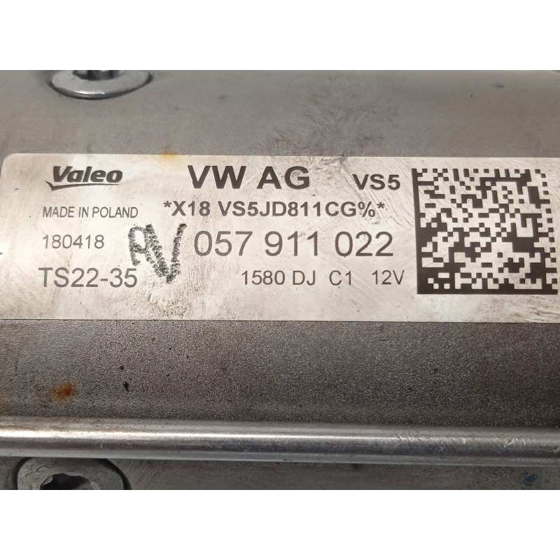 Recambio de motor arranque para audi a8 (4n2/4n8) 50 tdi quattro referencia OEM IAM 057911022  TS2235