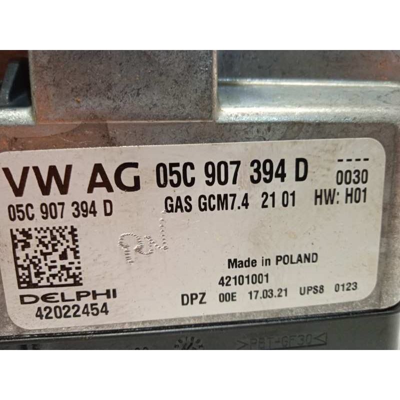 Recambio de centralita motor uce para seat ibiza (kj1) fr referencia OEM IAM 05C907394D 42022454 05C906032L6F0