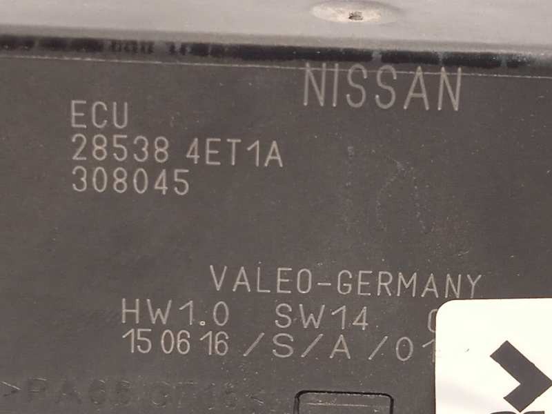 Recambio de modulo electronico para nissan qashqai (j11) tekna referencia OEM IAM 285384ET1A  