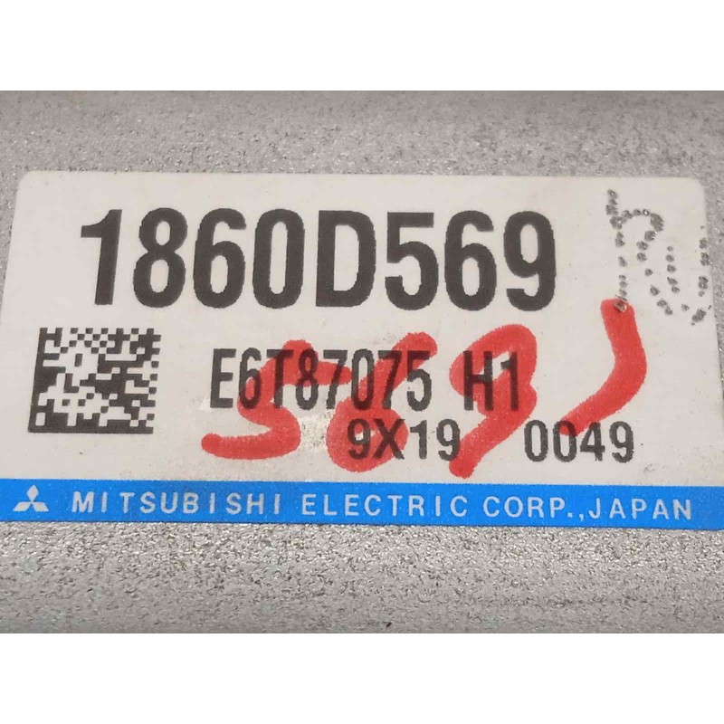 Recambio de centralita motor uce para mitsubishi eclipse cross motion 2wd referencia OEM IAM 1860D569  E6T87075