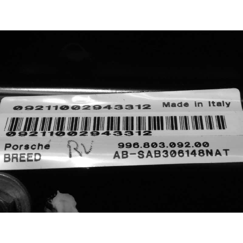 Recambio de airbag lateral derecho para porsche boxster (typ 986) s referencia OEM IAM 99680309200  