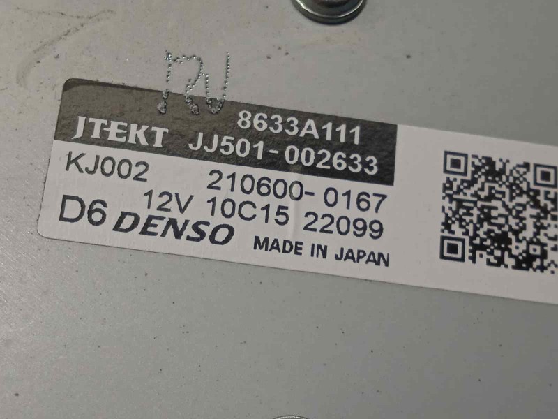 Recambio de columna direccion para mitsubishi eclipse cross motion 2wd referencia OEM IAM 8633A111  