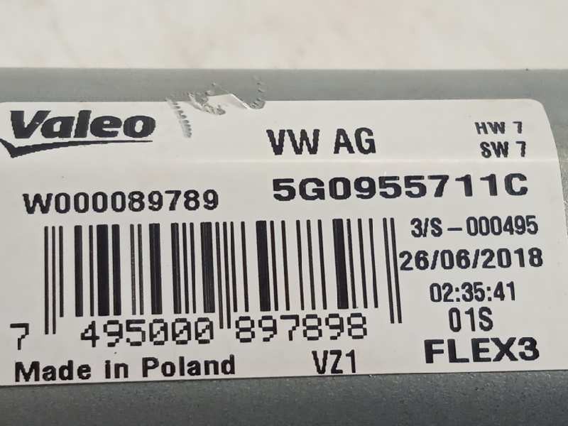 Recambio de motor limpia trasero para volkswagen polo advance referencia OEM IAM 5G0955711C  