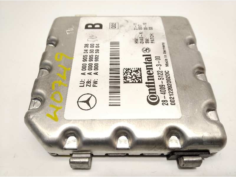 Recambio de modulo electronico para mercedes-benz clase m (w166) 2.1 cdi cat referencia OEM IAM A0009050438  