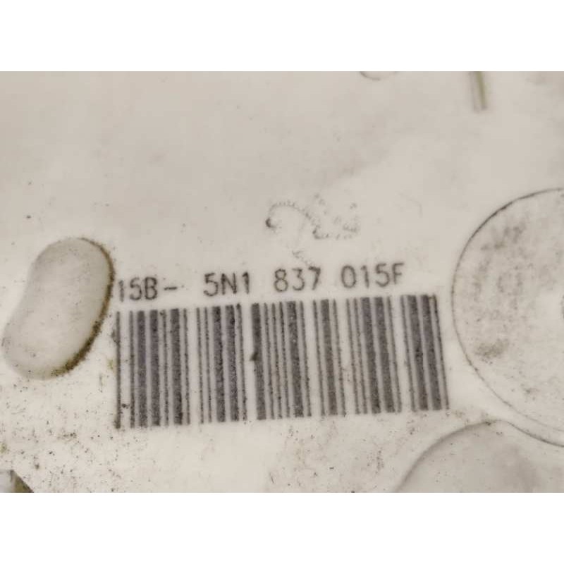 Recambio de cerradura puerta delantera izquierda para seat ibiza sc (6j1) 1.2 tdi referencia OEM IAM 5N1837015F  