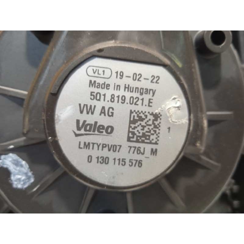 Recambio de motor calefaccion para volkswagen golf vii lim. (bq1) 1.6 tdi referencia OEM IAM 5Q1819021E  5Q0907521C