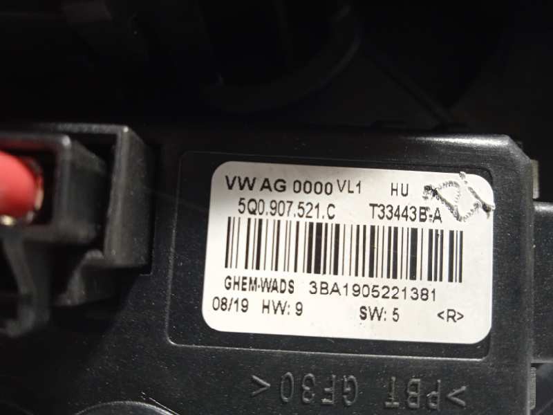 Recambio de motor calefaccion para volkswagen golf vii lim. (bq1) 1.6 tdi referencia OEM IAM 5Q1819021E  5Q0907521C