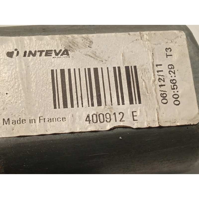 Recambio de elevalunas delantero derecho para peugeot 207 1.4 16v vti referencia OEM IAM 400912E  9222FS