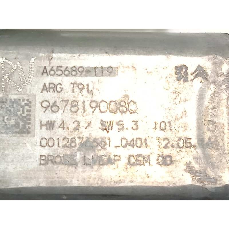 Recambio de elevalunas trasero izquierdo para peugeot 308 style referencia OEM IAM 9678190080  9816273680