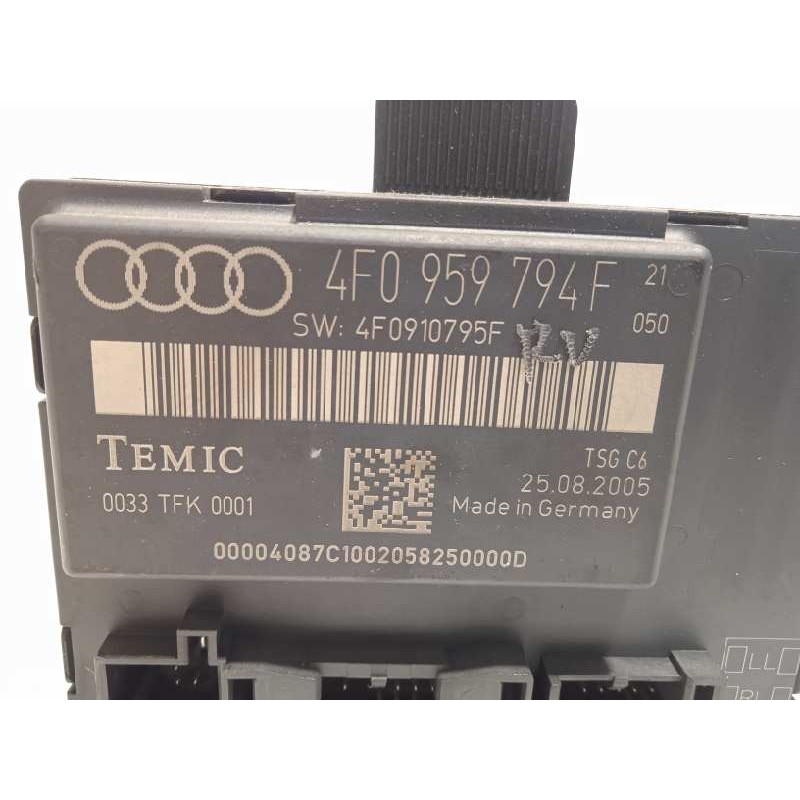 Recambio de centralita cierre para audi a6 berlina (4f2) 3.0 tdi quattro (165kw) referencia OEM IAM 4F0959794F  