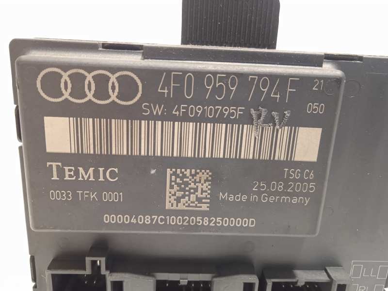 Recambio de centralita cierre para audi a6 berlina (4f2) 3.0 tdi quattro (165kw) referencia OEM IAM 4F0959794F  