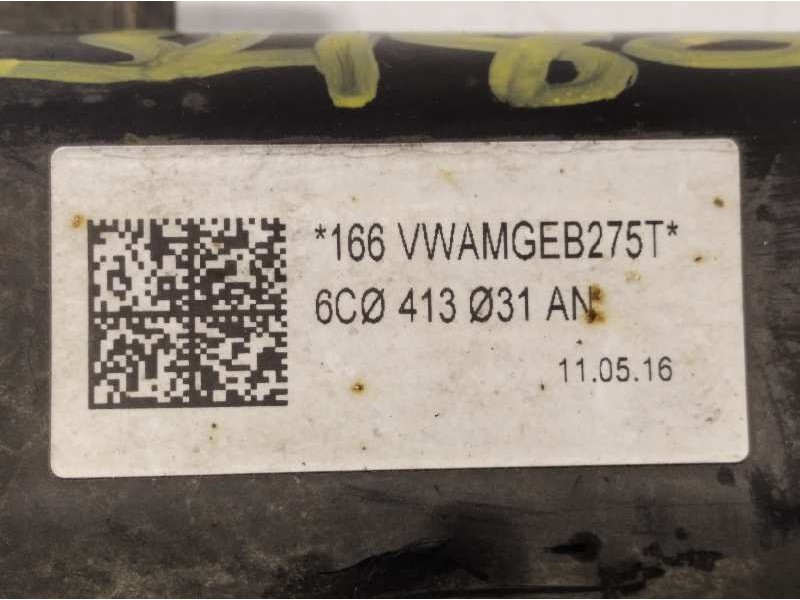 Recambio de amortiguador delantero izquierdo para skoda fabia style referencia OEM IAM 6C0413031AN  