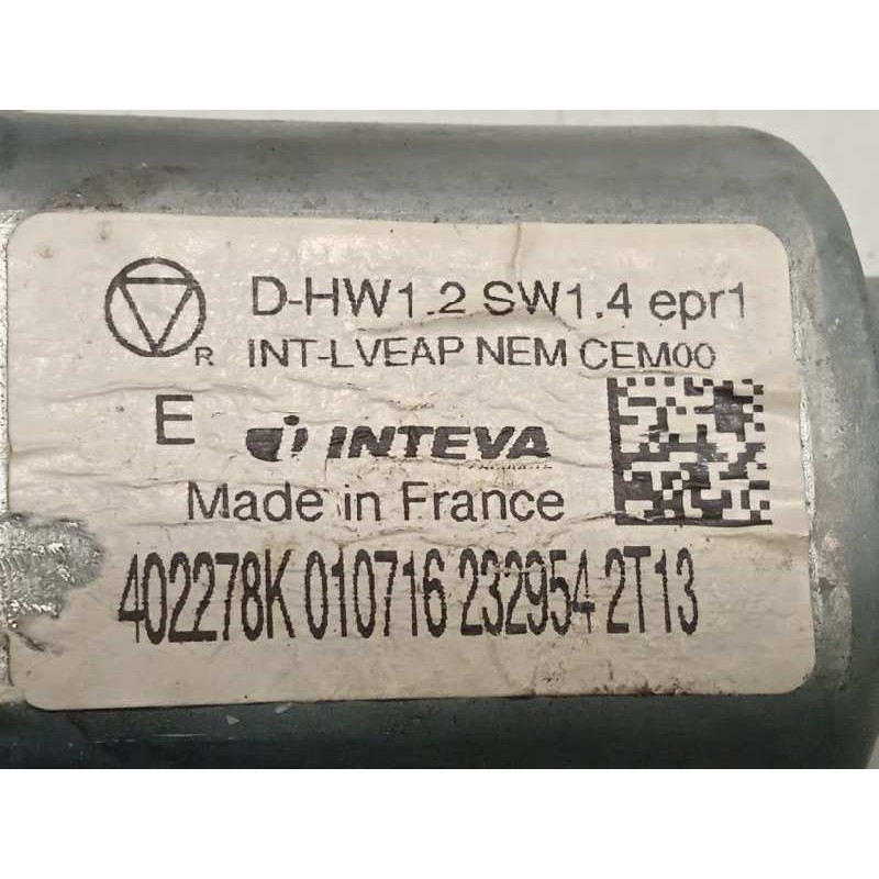 Recambio de elevalunas trasero derecho para citroën c4 lim. feel edition referencia OEM IAM 402278K  