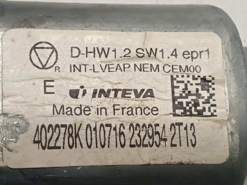Recambio de elevalunas trasero derecho para citroën c4 lim. feel edition referencia OEM IAM 402278K  