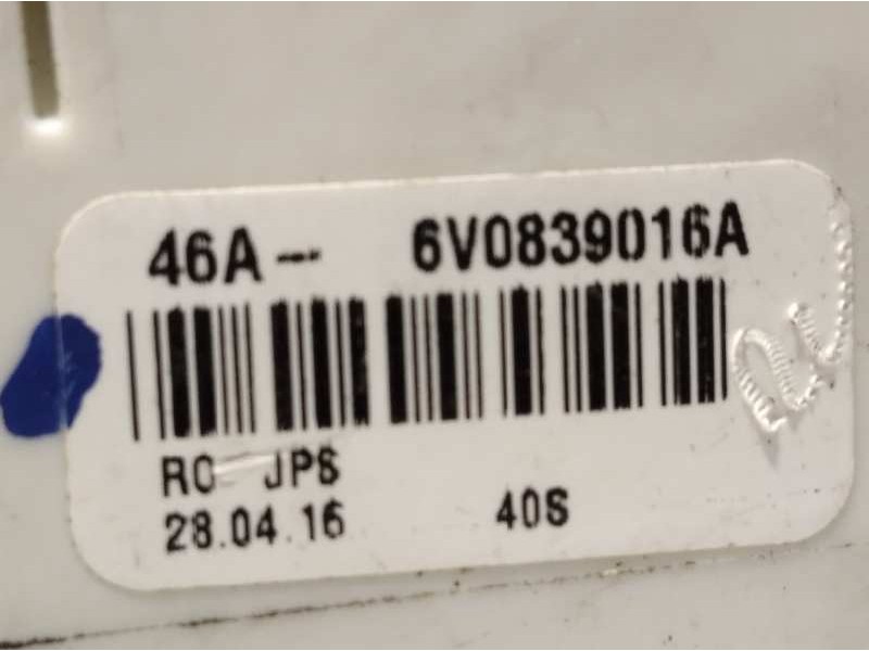 Recambio de cerradura puerta trasera derecha para skoda fabia style referencia OEM IAM 6V0839016A  