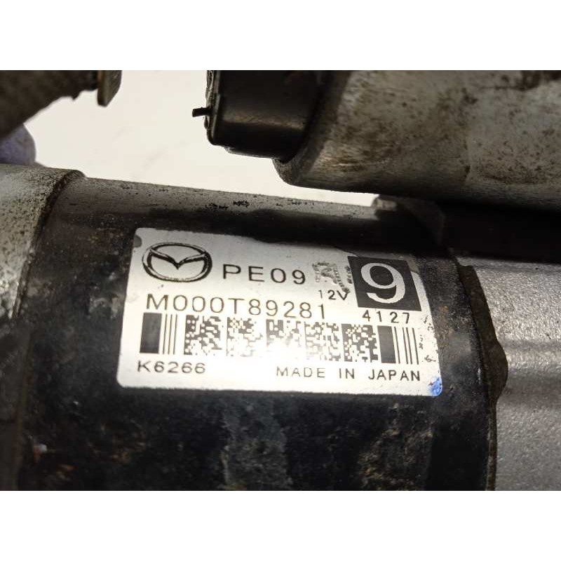 Recambio de motor arranque para mazda 3 lim. () 1.5 16v cat referencia OEM IAM M000T89281 PE09 PE0918400