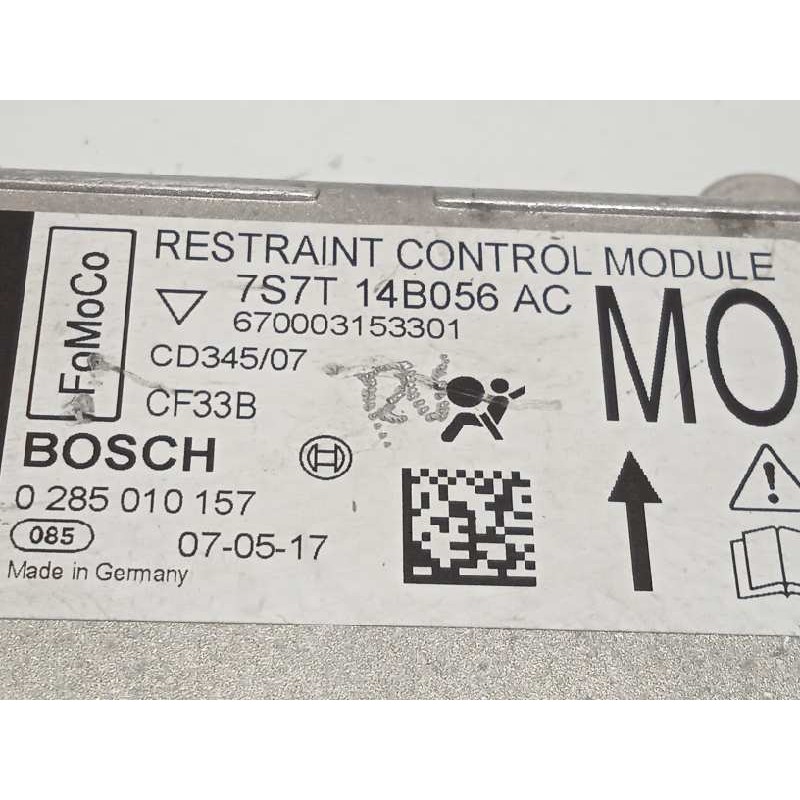 Recambio de centralita airbag para ford mondeo ber. (ca2) trend referencia OEM IAM 7S7T14B056AC 1534914 0285010157