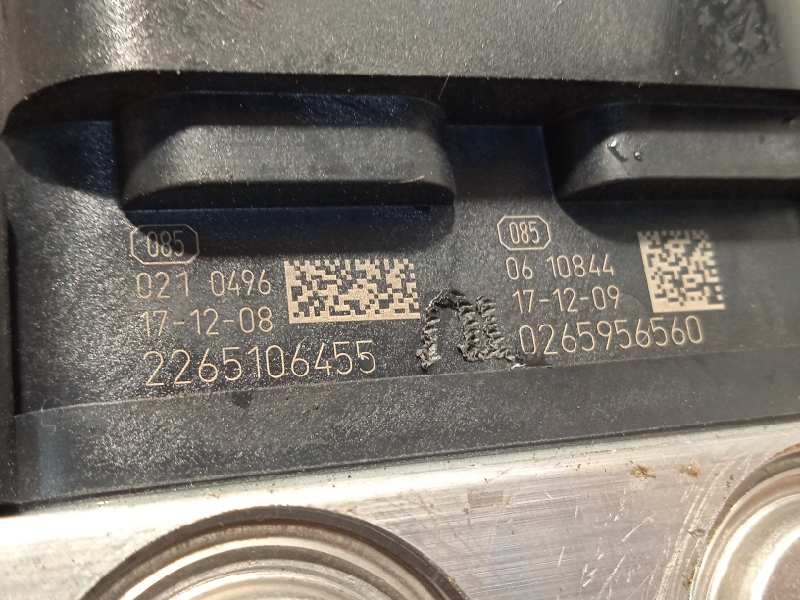 Recambio de abs para dacia sandero stepway ambiance referencia OEM IAM 476603249R 0265956560 269707