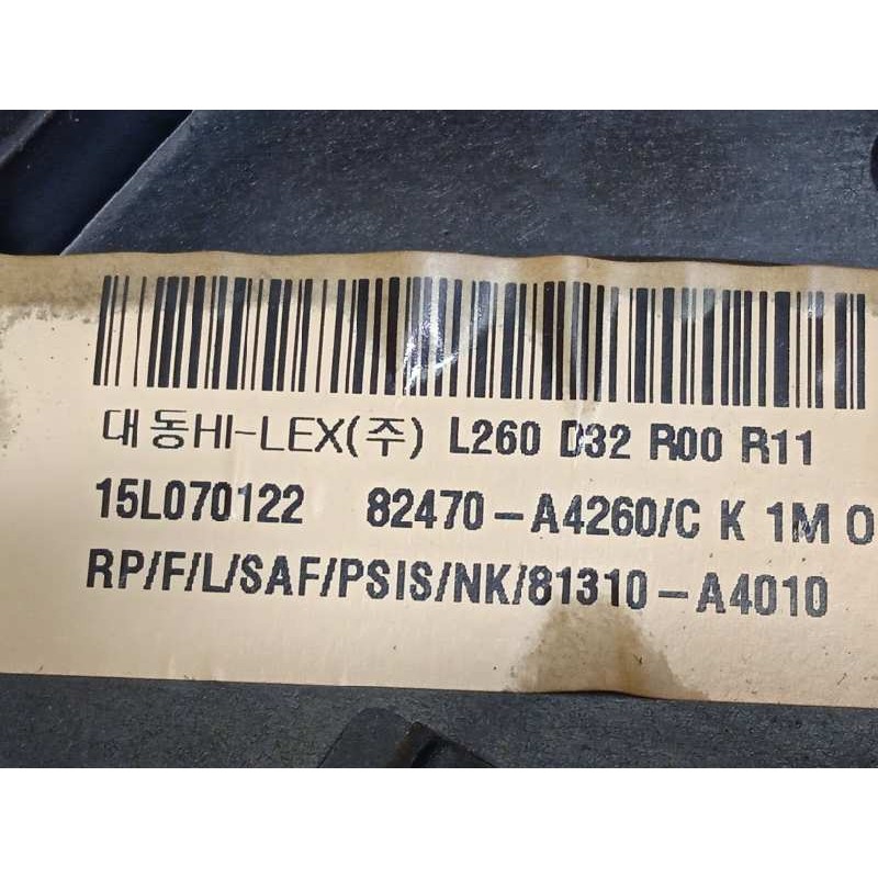 Recambio de elevalunas delantero izquierdo para kia carens ( ) drive referencia OEM IAM 82470A4260 82471A4030 82540A4010