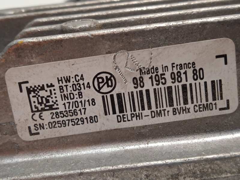 Recambio de modulo electronico para citroën c4 picasso 1.2 12v e-thp / puretech referencia OEM IAM 9819598180  