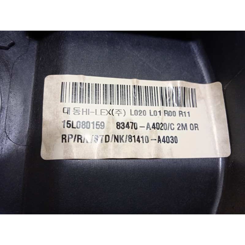 Recambio de elevalunas trasero izquierdo para kia carens ( ) drive referencia OEM IAM 83450A4000 83471A4010 83470A4020