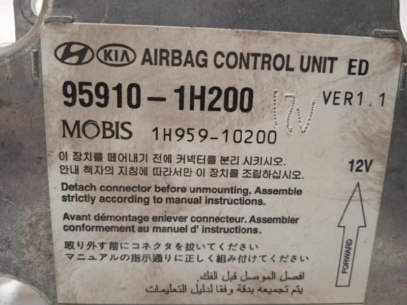 Recambio de centralita airbag para kia cee´d 1.6 crdi cat referencia OEM IAM 959101H200  