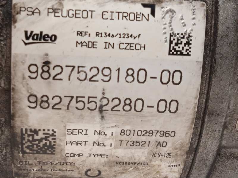 Recambio de compresor aire acondicionado para citroën c4 picasso referencia OEM IAM 9827529180  9827552280
