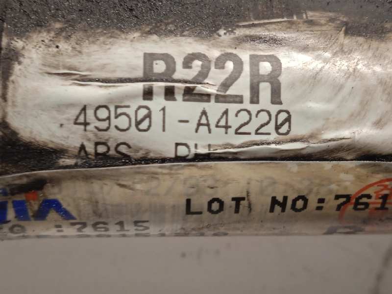 Recambio de transmision delantera derecha para kia carens ( ) drive referencia OEM IAM 49501A4220  