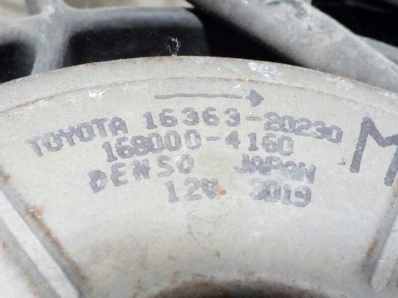 Recambio de electroventilador para lexus rx300 (mcu15) luxury referencia OEM IAM 1636320230  1680004160