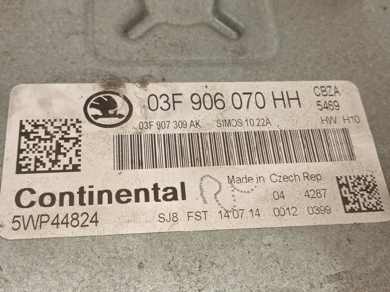 Recambio de centralita motor uce para skoda fabia (5j2 ) elegance referencia OEM IAM 03F906070HH  5WP44824