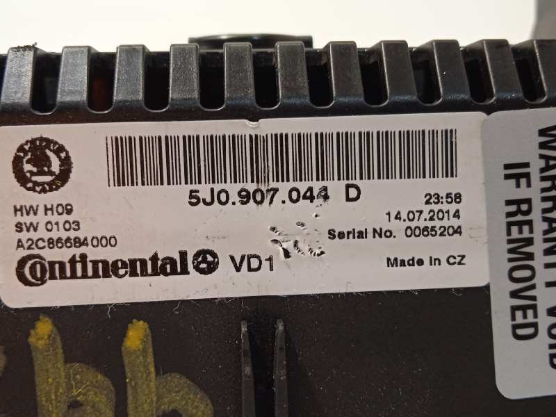 Recambio de mando climatizador para skoda fabia (5j2 ) elegance referencia OEM IAM 5J0907044D  A2C86684000
