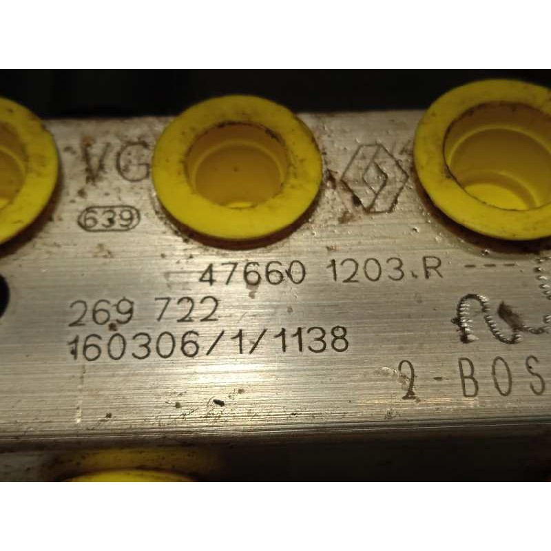 Recambio de abs para renault captur 1.5 dci diesel fap energy referencia OEM IAM 476601203R 0265956403 269722