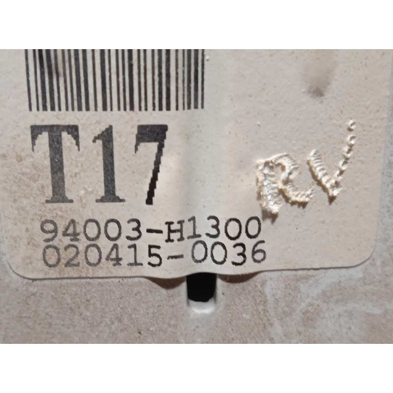 Recambio de cuadro instrumentos para hyundai terracan (hp) 2.9 crdi cat referencia OEM IAM 94003H1300  