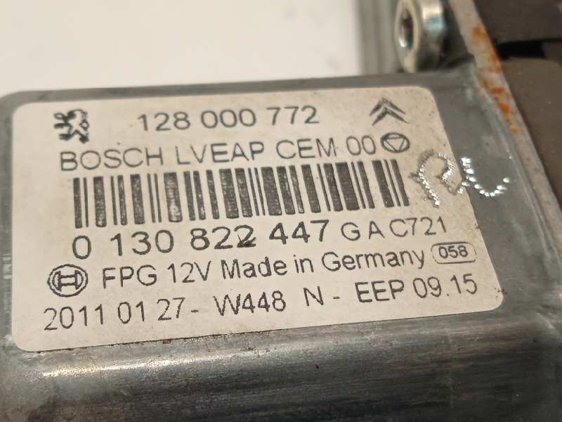 Recambio de elevalunas trasero izquierdo para citroën c5 berlina sport referencia OEM IAM 128000772  0130822447