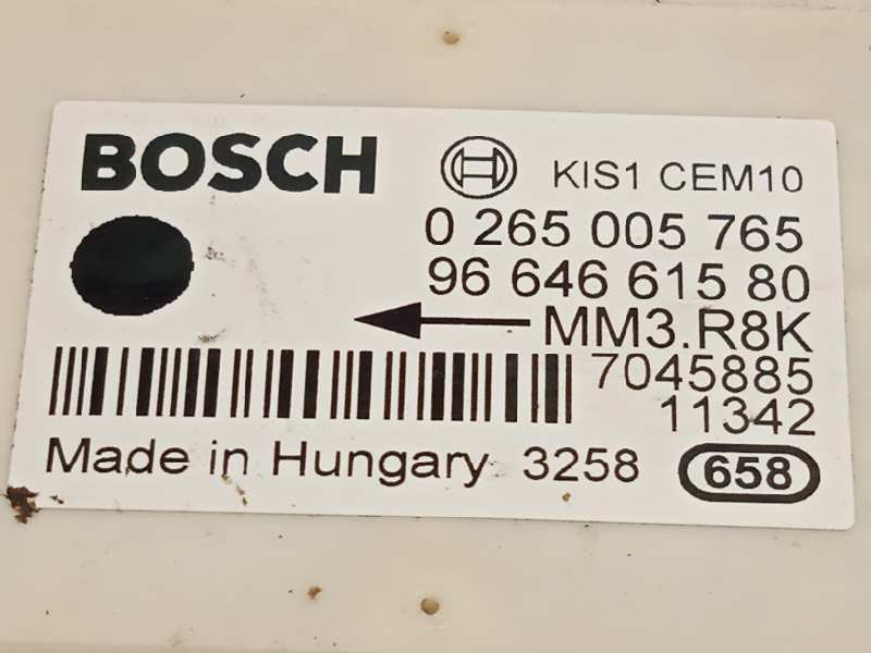 Recambio de centralita esp para citroën c4 lim. seduction referencia OEM IAM 9664661580  0265005765