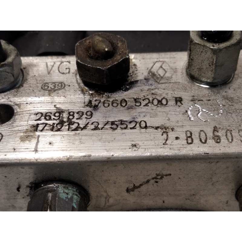 Recambio de abs para renault kadjar tech road referencia OEM IAM 476605200R 0265956527 269829