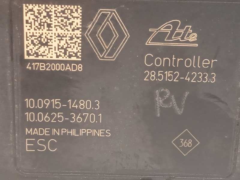 Recambio de abs para renault megane iv berlina 5p zen referencia OEM IAM 476607355R 28515242333 10022010264