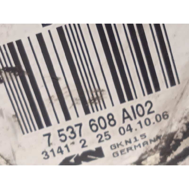 Recambio de transmision trasera derecha para bmw x3 (e83) 2.0d referencia OEM IAM 7537608  